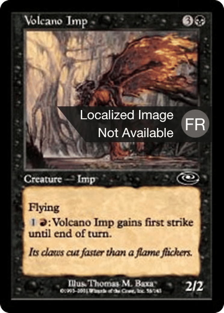 Diablotin des volcans — Planeshift — Magic: The Gathering