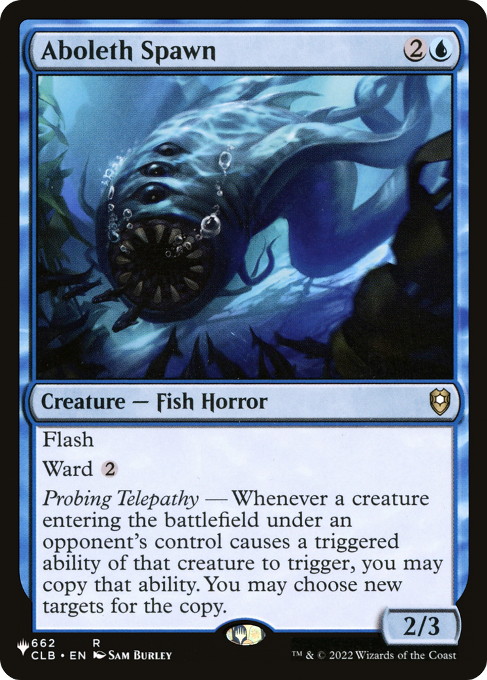 Aboleth Spawn — The List — Magic: The Gathering