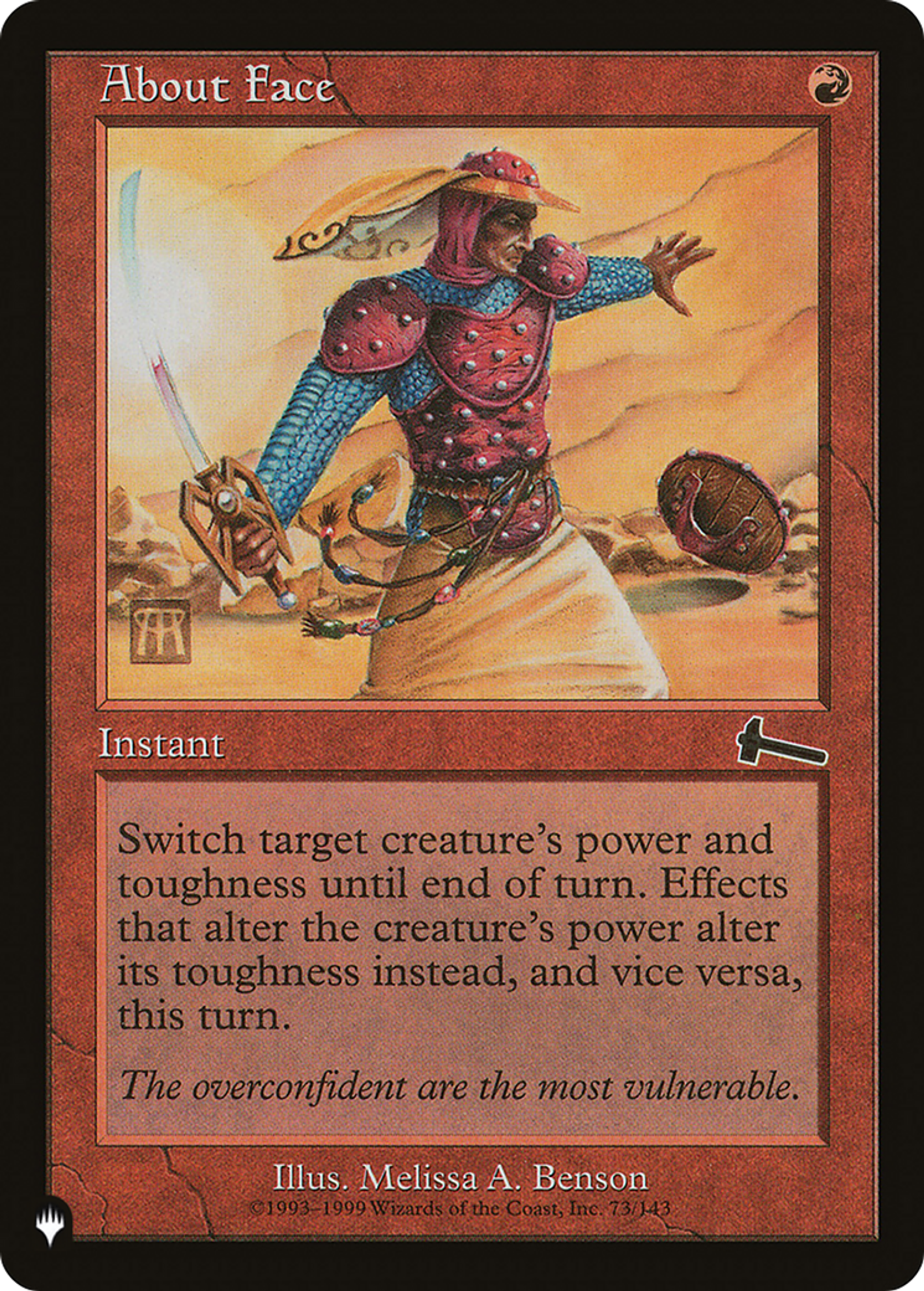 About Face — The List — Magic: The Gathering