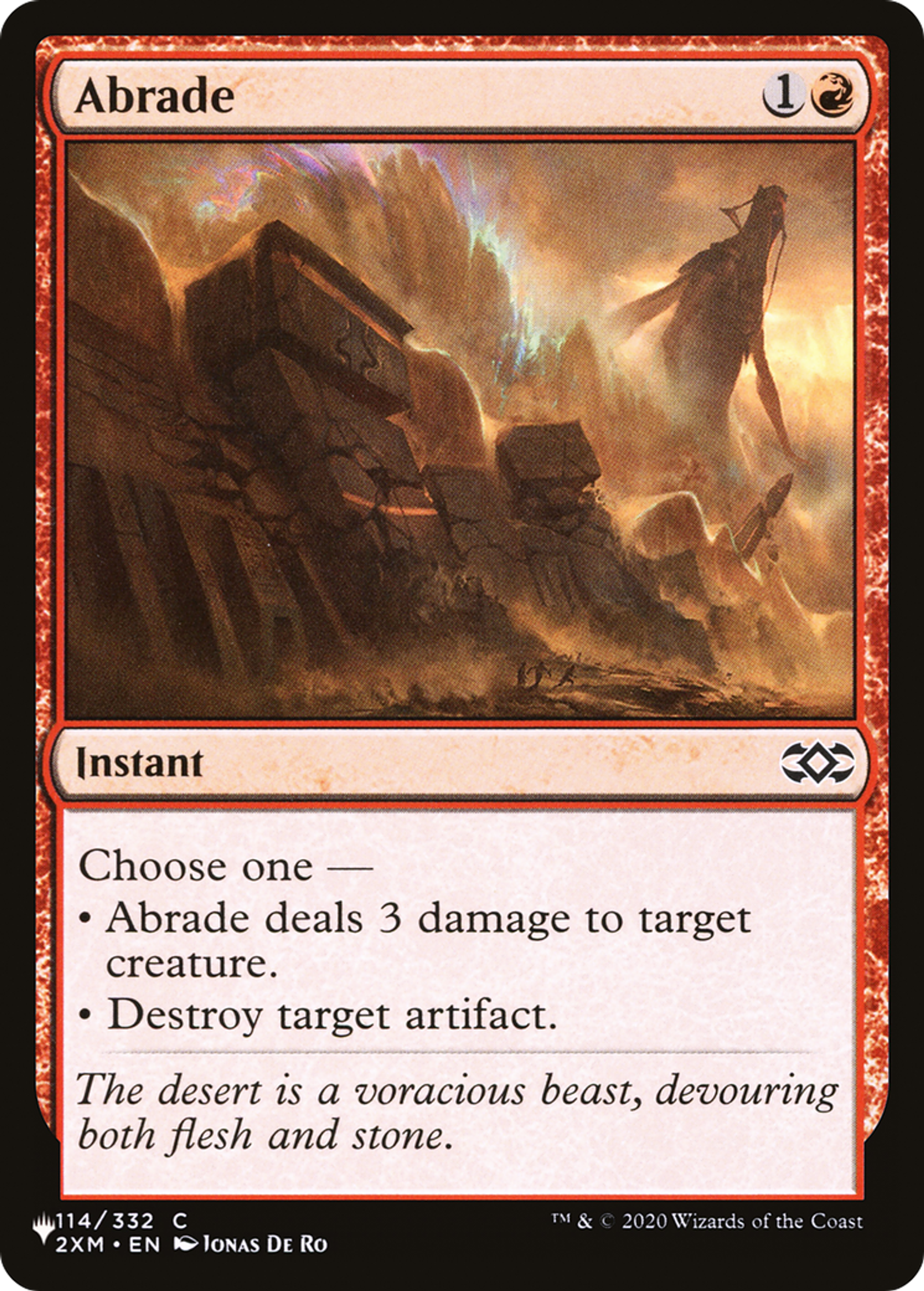 Fissuration — The List — Magic: The Gathering