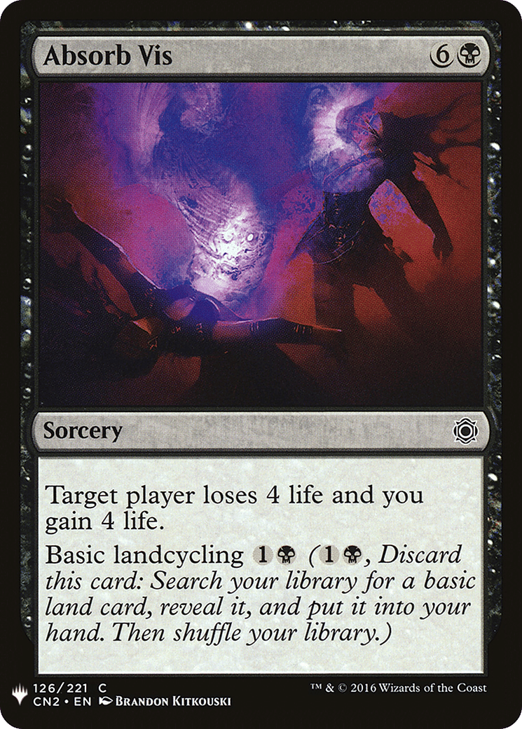 Absorption de la vithe — The List — Magic: The Gathering