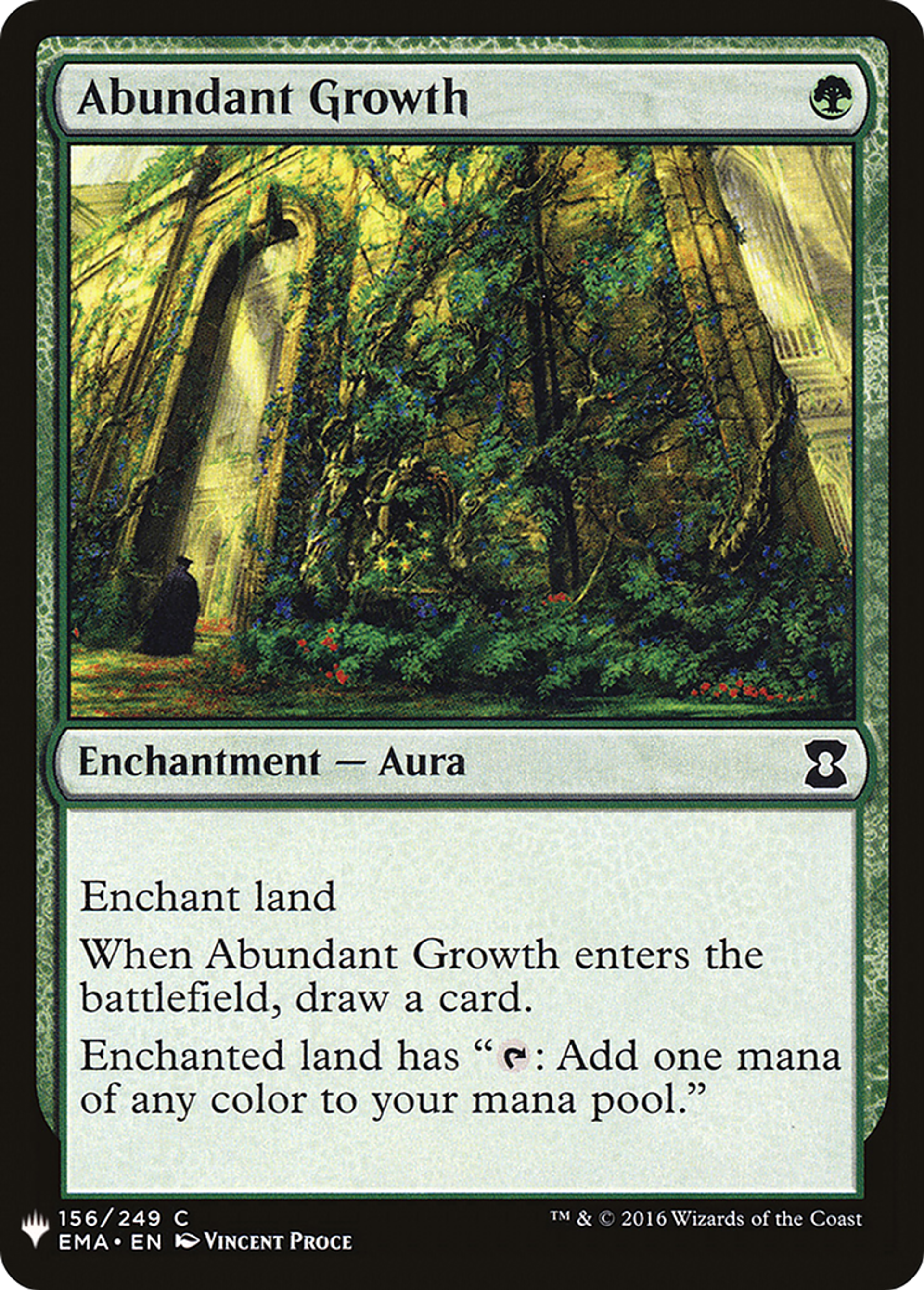 Abundant Growth — The List — Magic: The Gathering