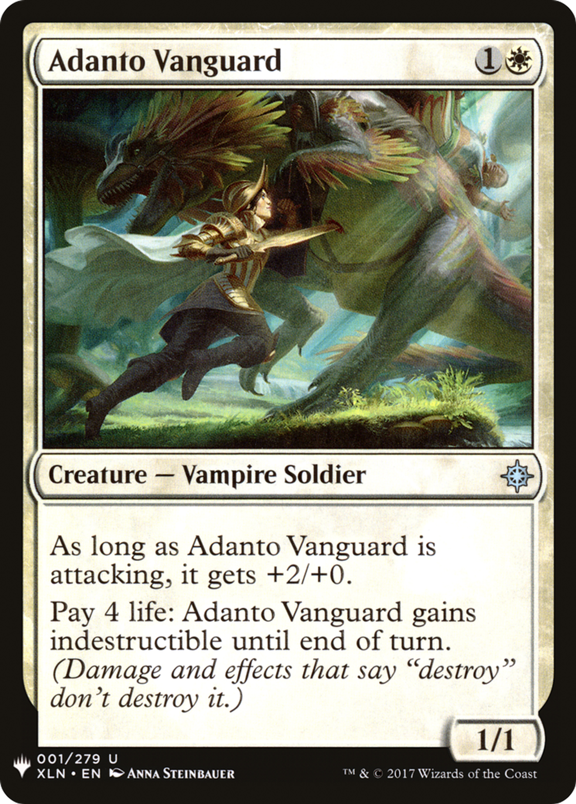 Avant-garde d'Adanto — The List — Magic: The Gathering