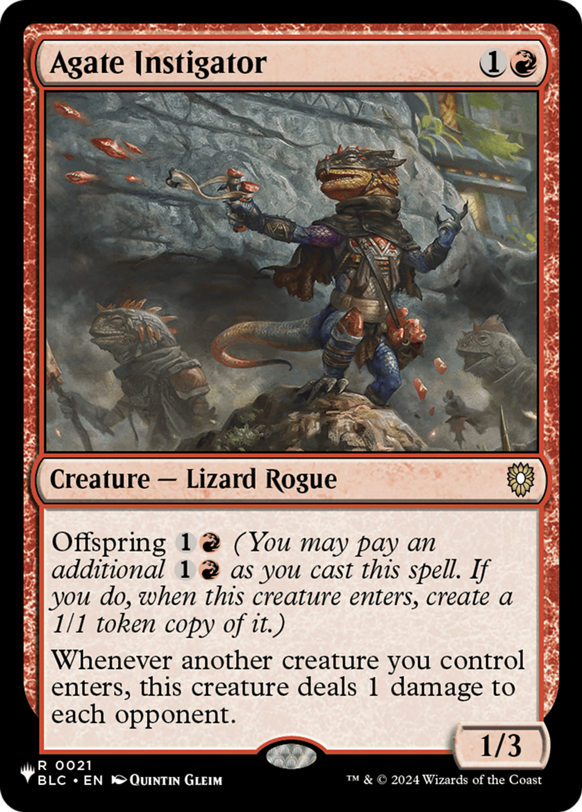 Instigateur d'agate — The List — Magic: The Gathering