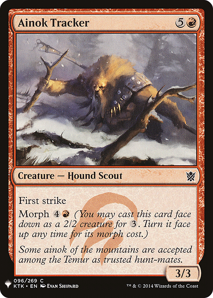 Ainok Tracker — The List — Magic: The Gathering