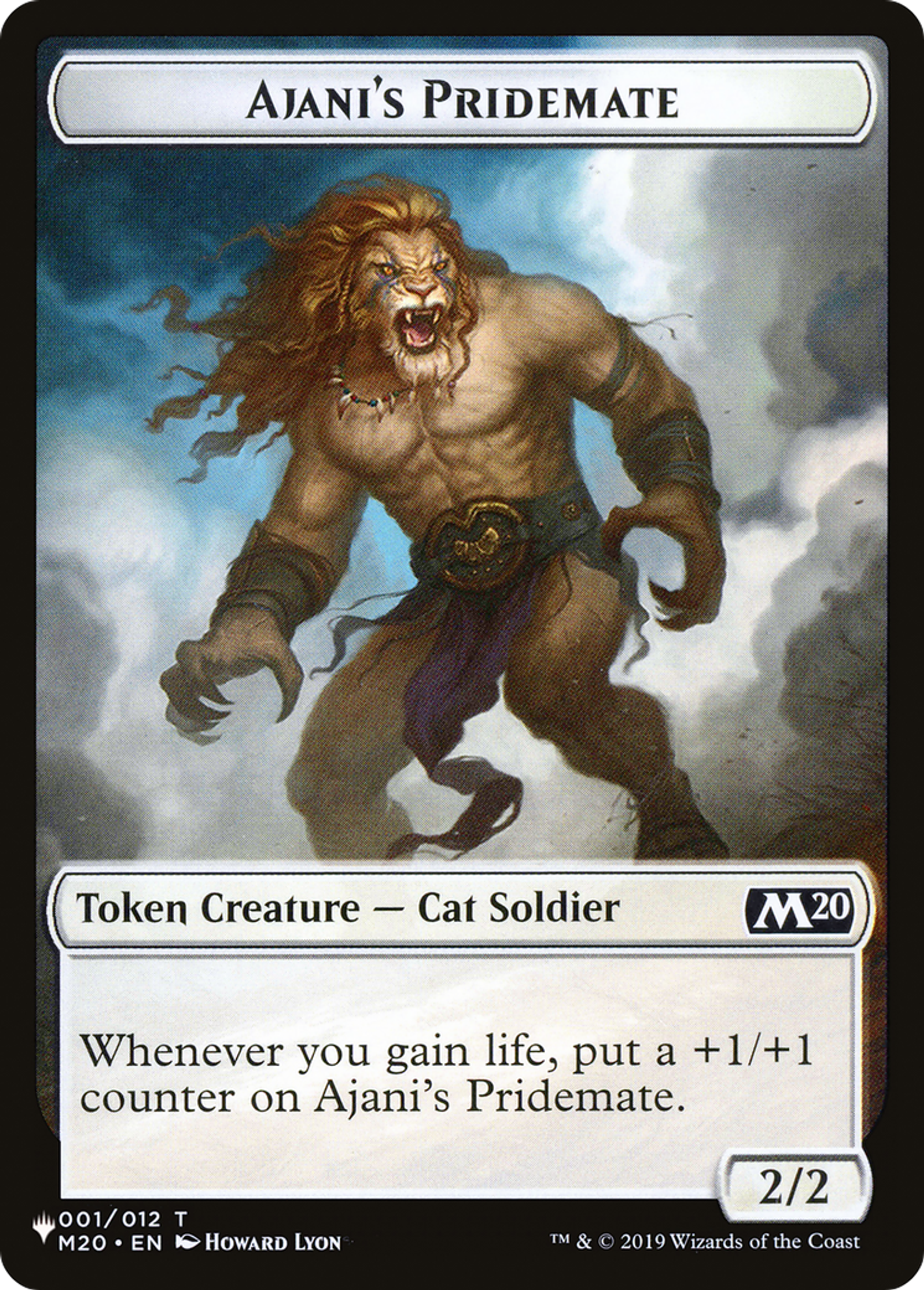 Ajani's Pridemate — The List — Magic: The Gathering