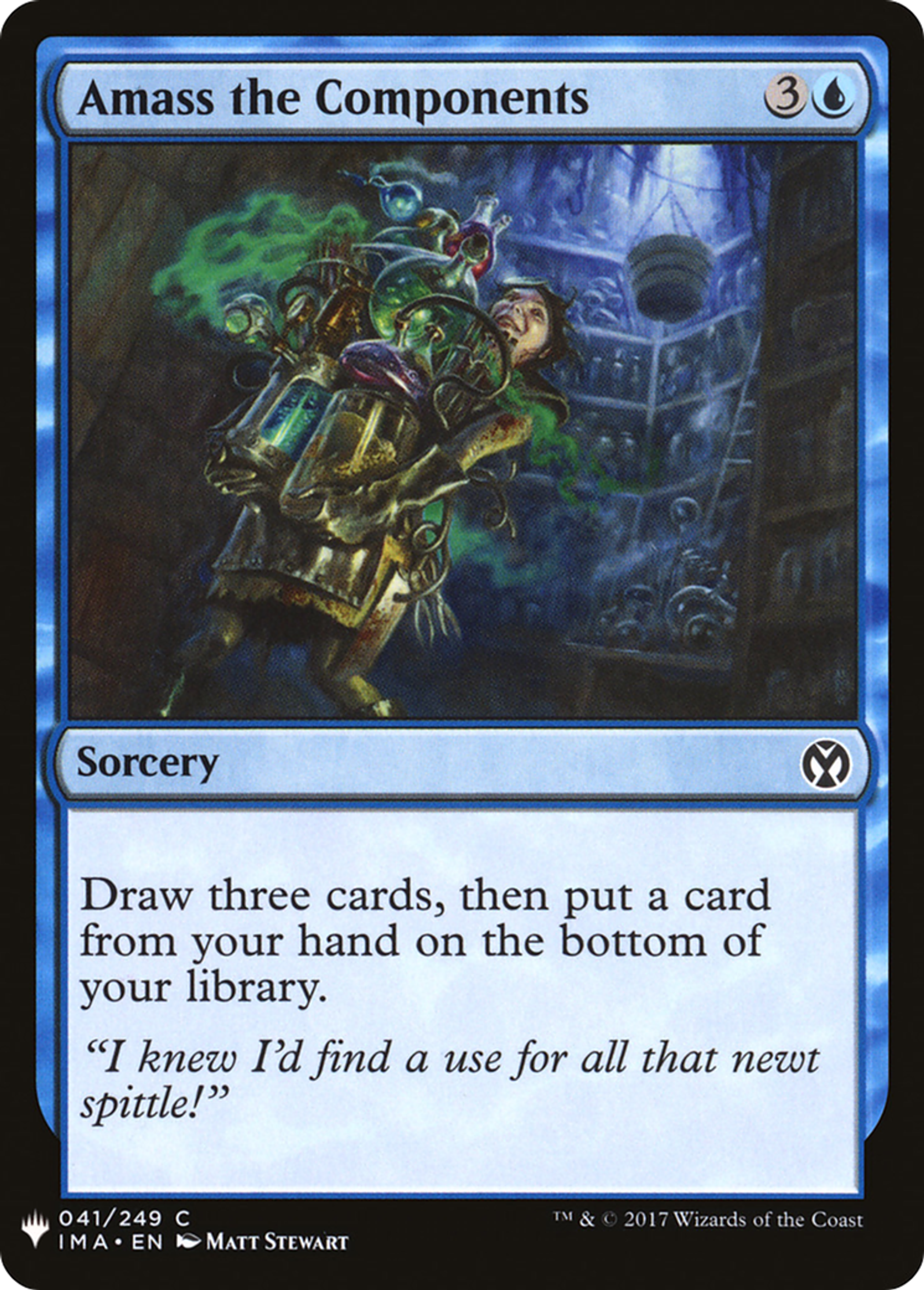 Amass the Components — The List — Magic: The Gathering