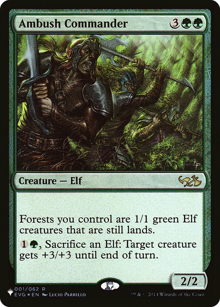 Ambush Commander — The List — Magic: The Gathering