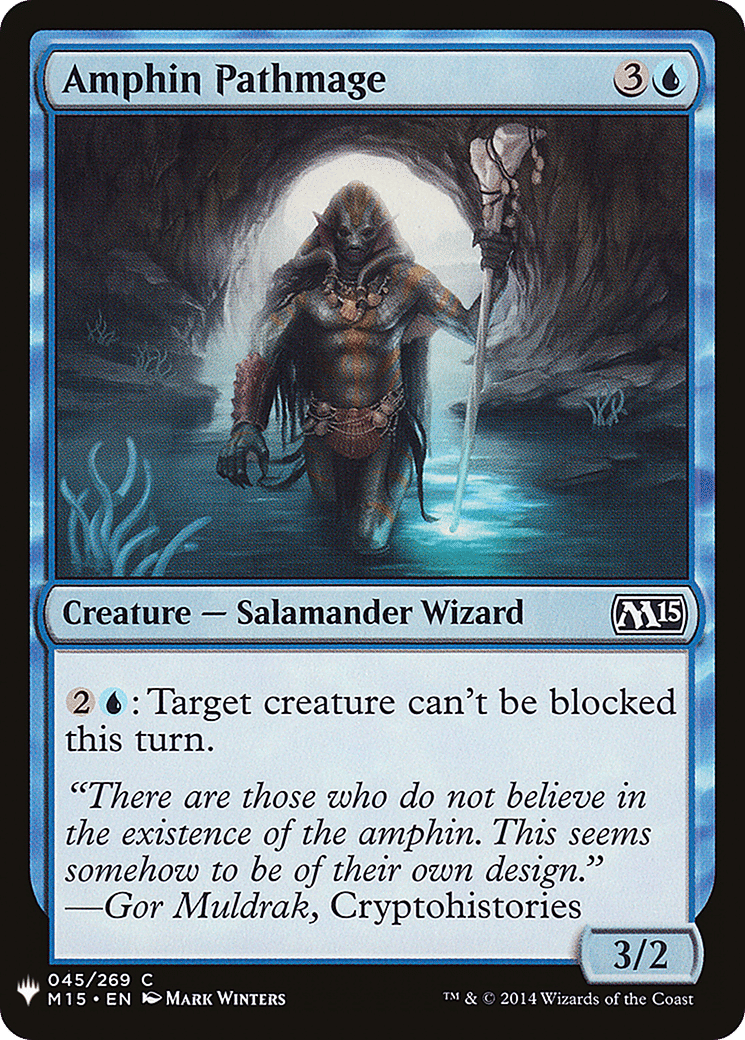 Amphin Pathmage — The List — Magic: The Gathering