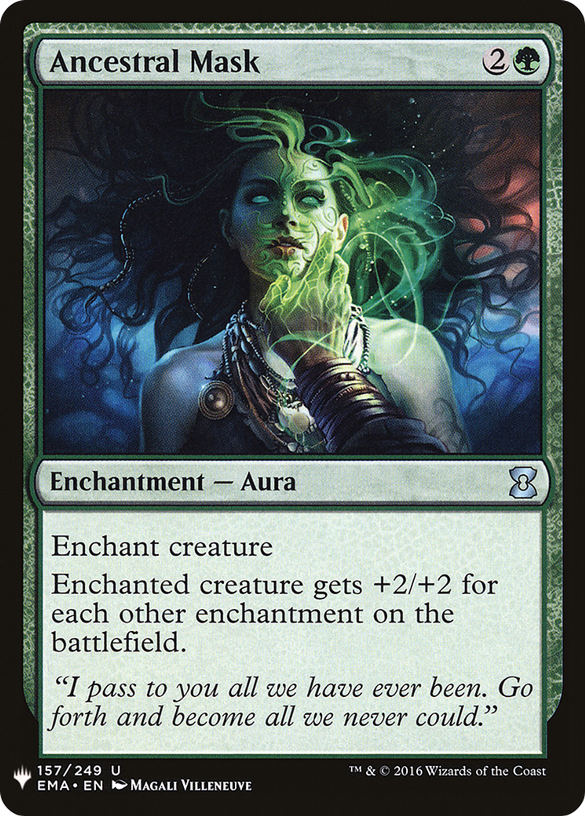 Ancestral Mask — The List — Magic: The Gathering