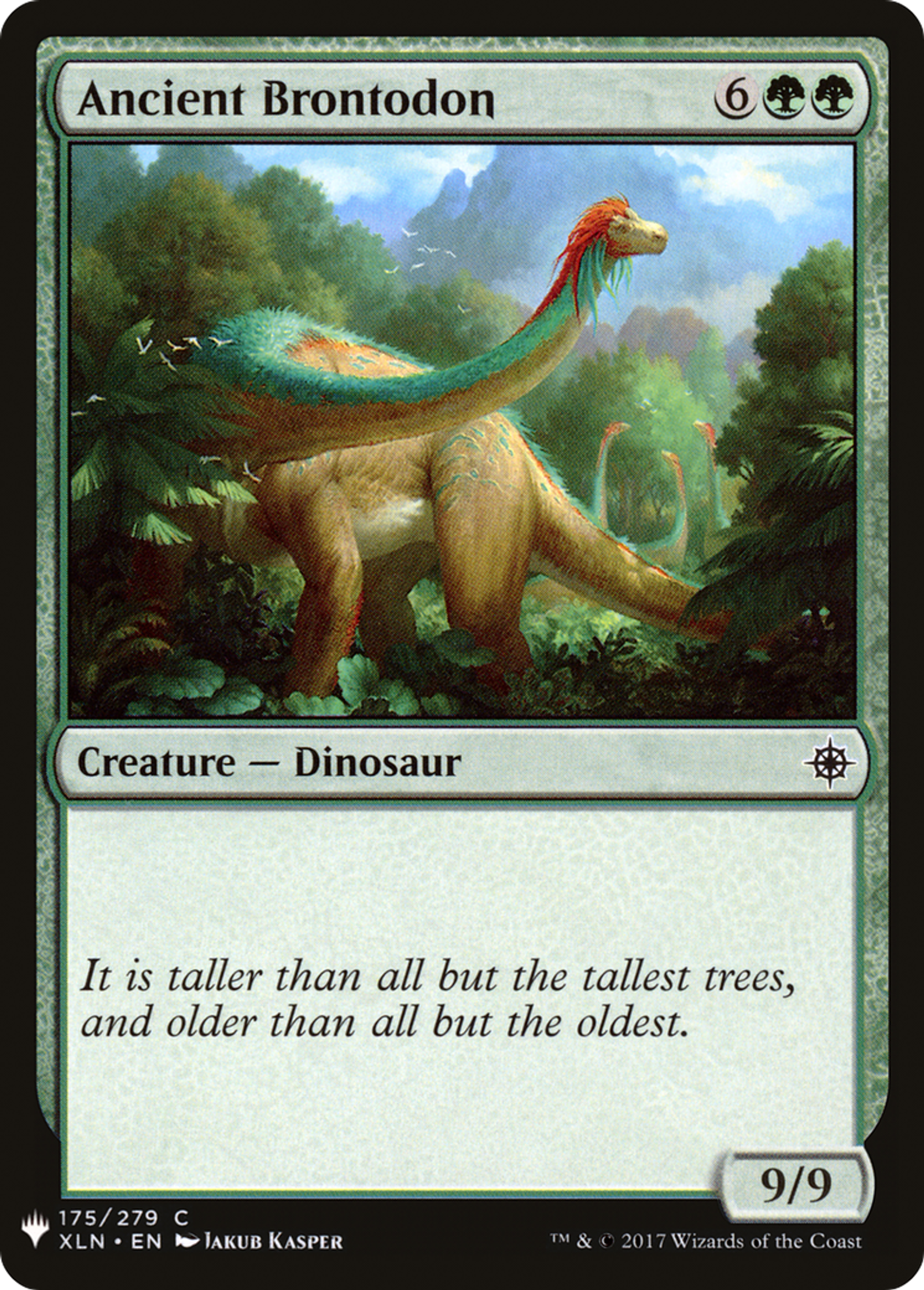 Brontodonte ancien — The List — Magic: The Gathering