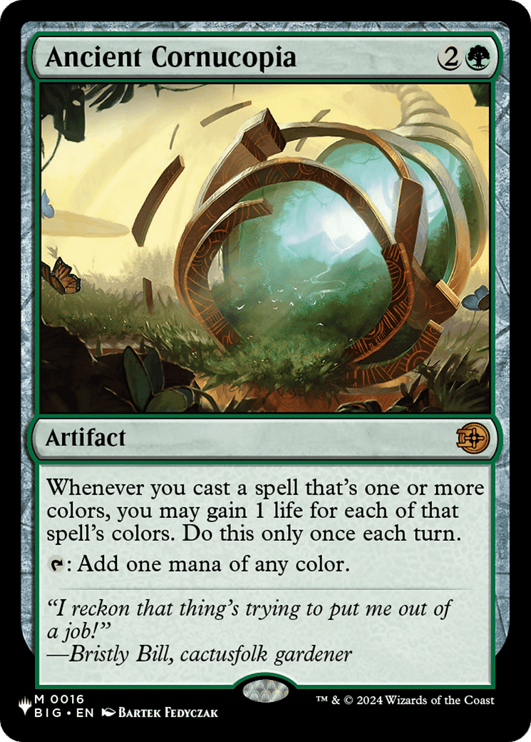 Ancient Cornucopia — The List — Magic: The Gathering