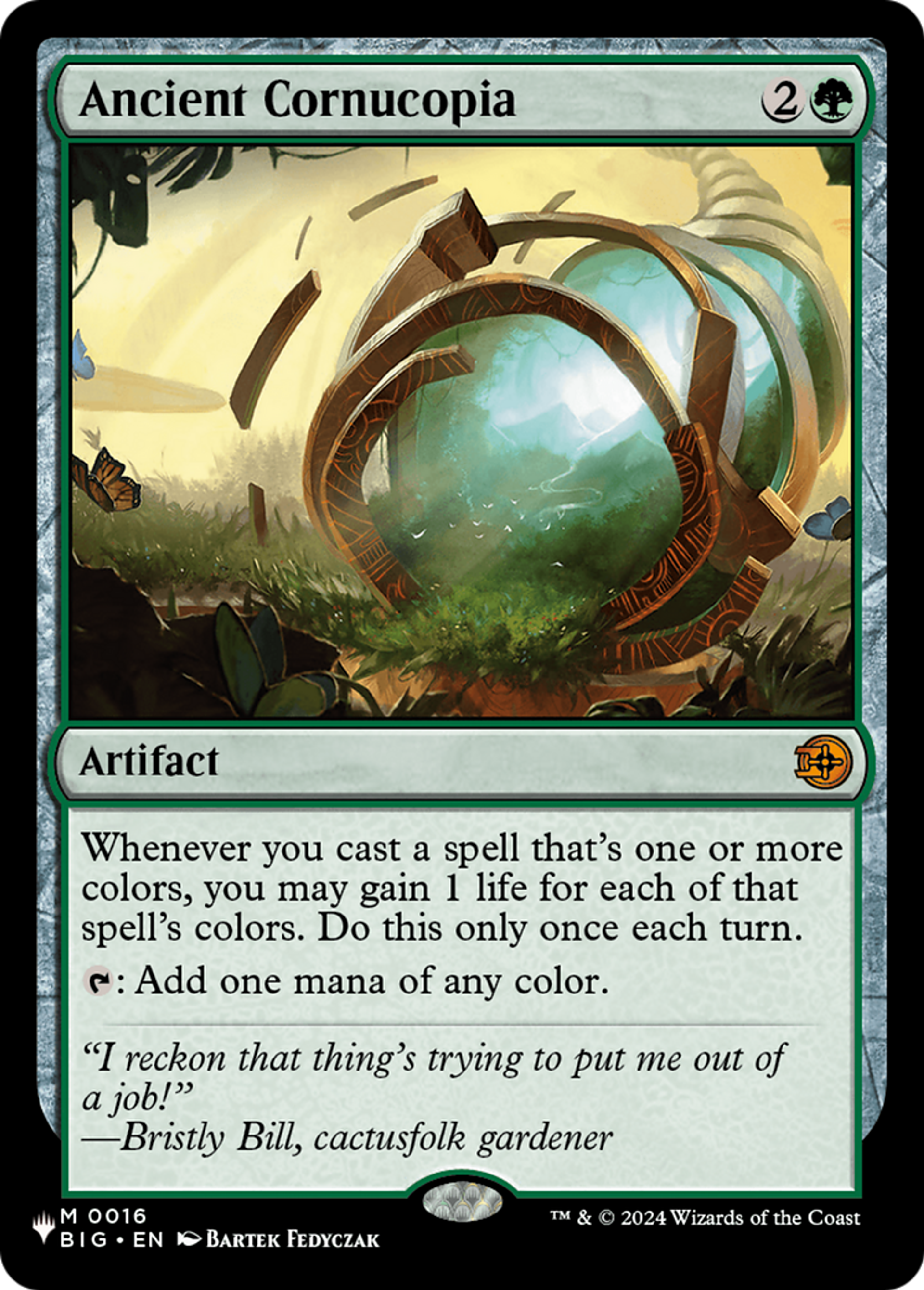 Ancient Cornucopia — The List — Magic: The Gathering