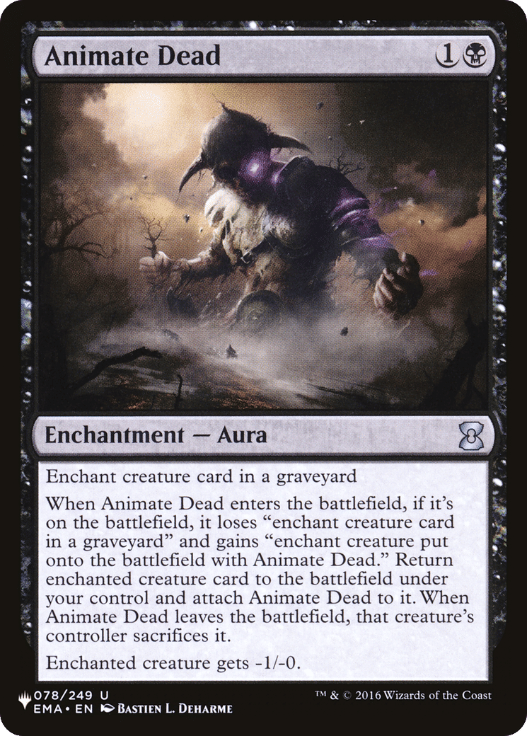 Animate Dead — The List — Magic: The Gathering
