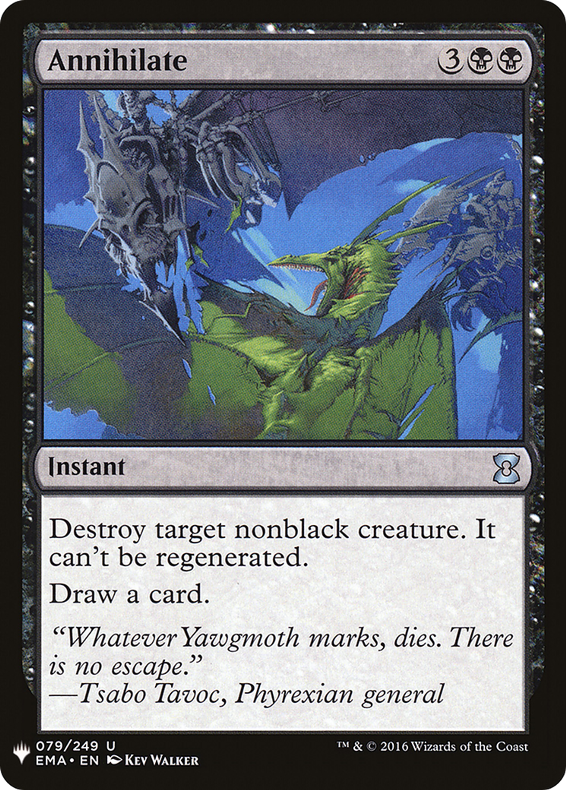 Annihilate — The List — Magic: The Gathering