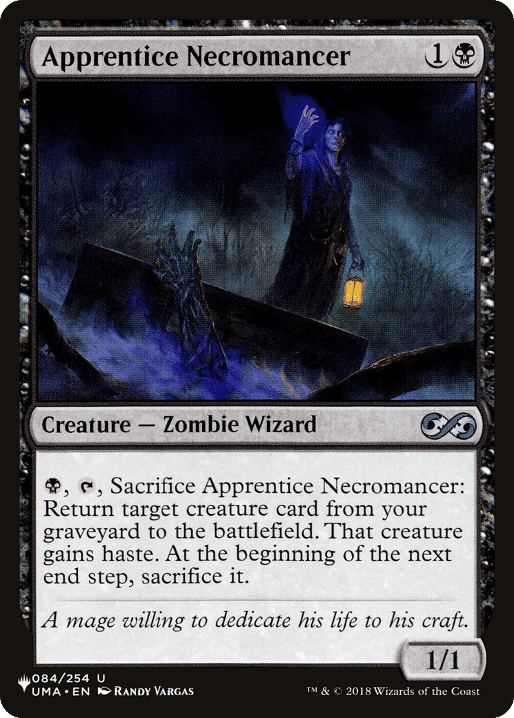 Apprentice Necromancer — The List — Magic: The Gathering