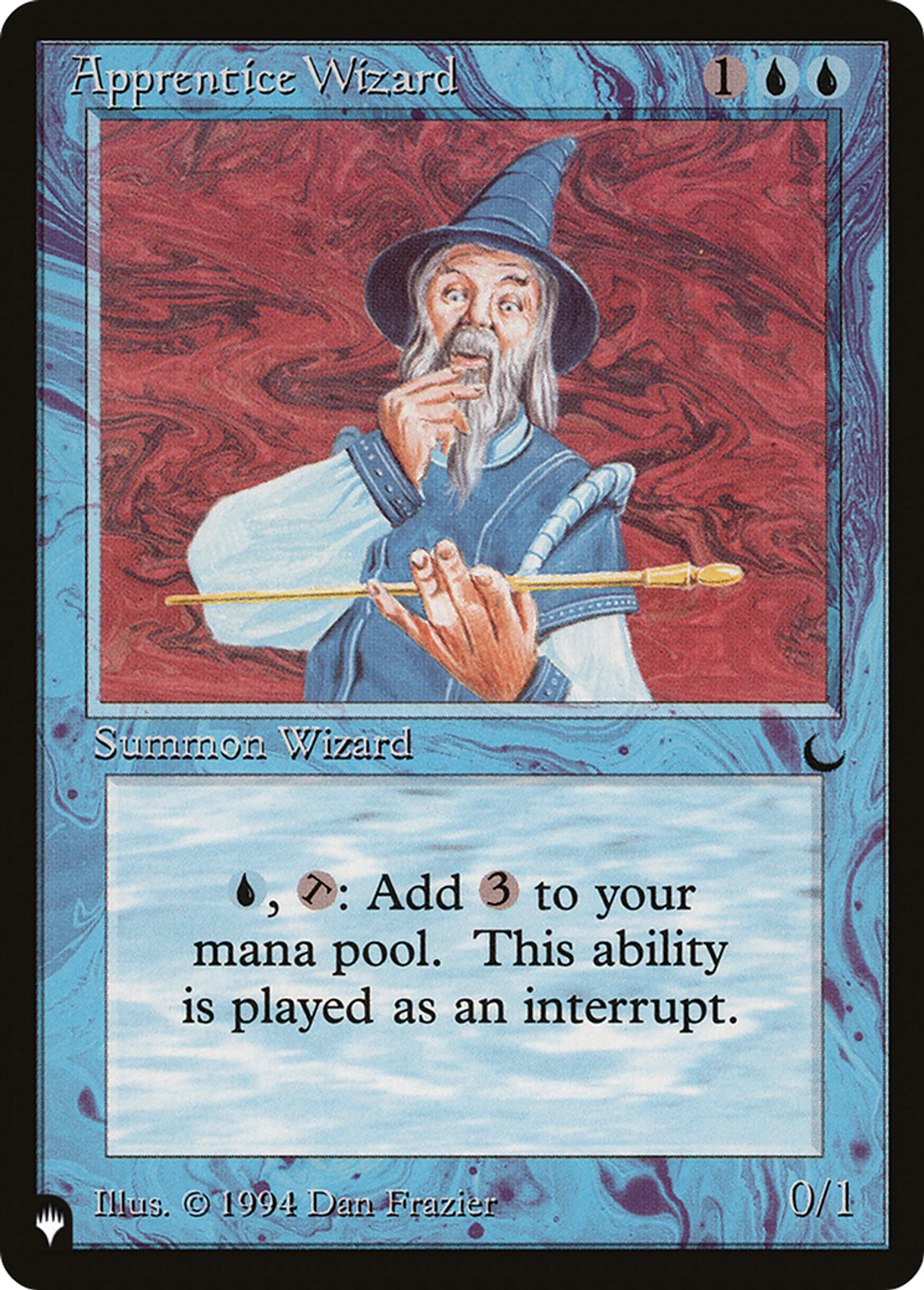 Apprentice Wizard — The List — Magic: The Gathering