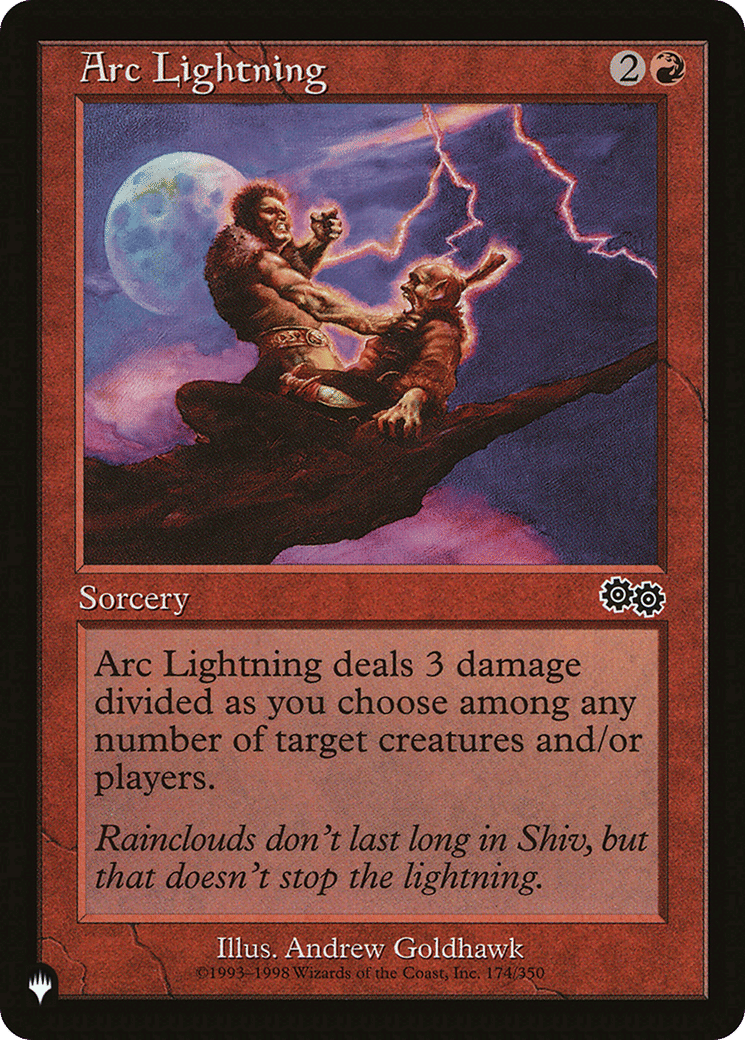Arc Lightning — The List — Magic: The Gathering