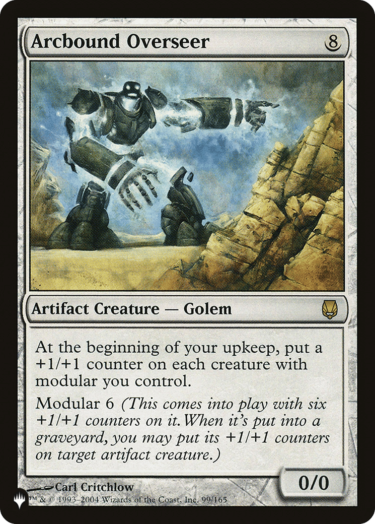 Arcbound Overseer — The List — Magic: The Gathering