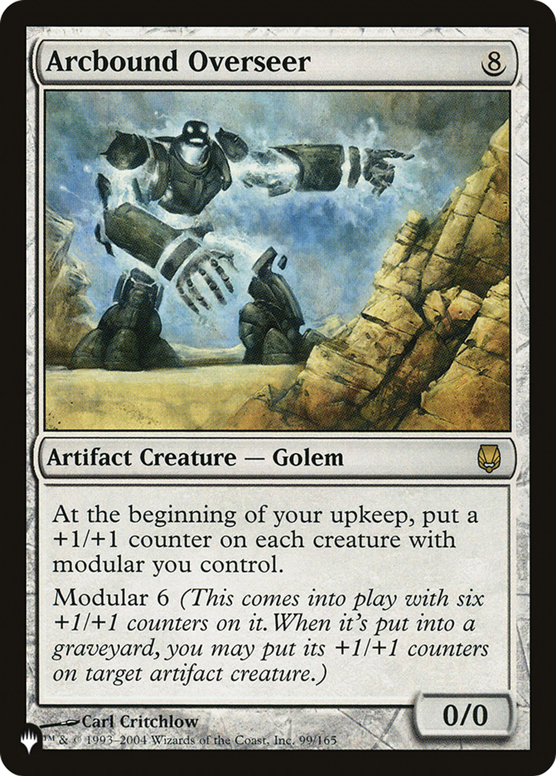Arcbound Overseer — The List — Magic: The Gathering