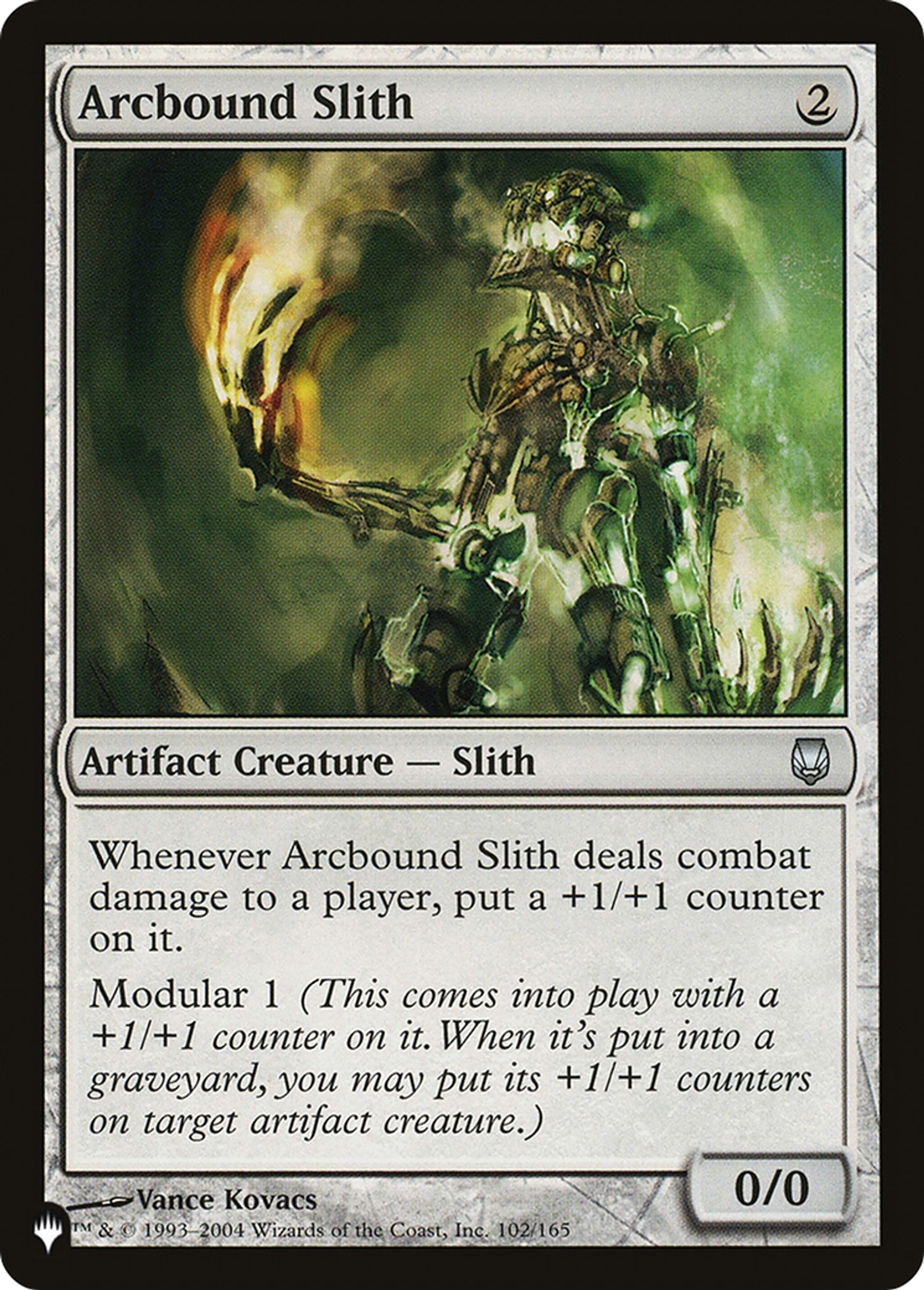 Arcbound Slith — The List — Magic: The Gathering