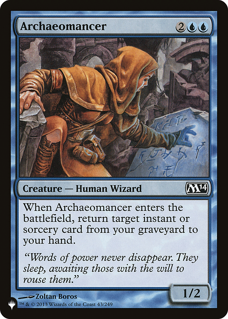 Archaeomancer — The List — Magic: The Gathering