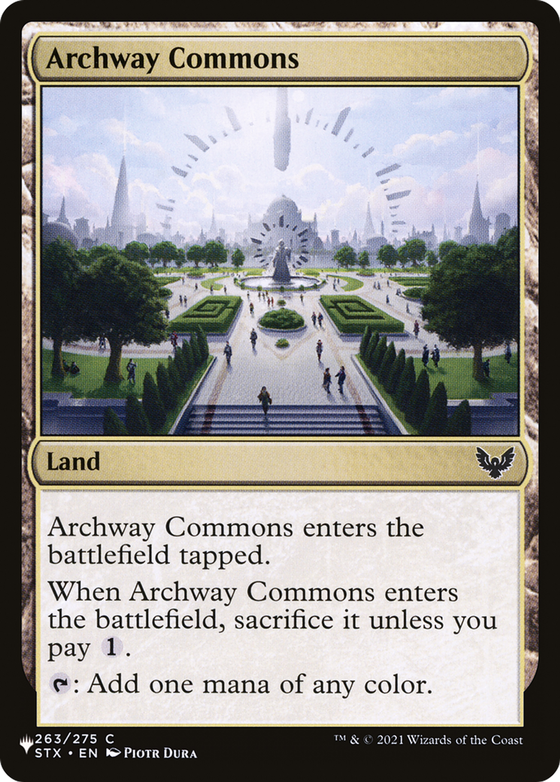 Archway Commons — The List — Magic: The Gathering
