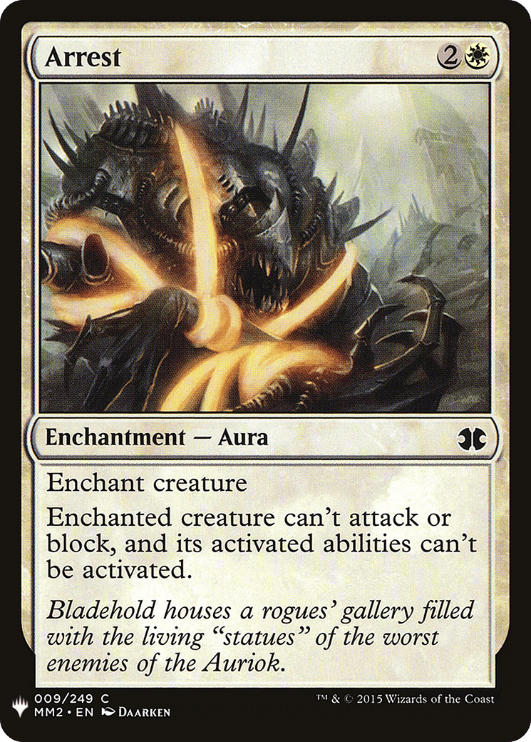 Arrest — The List — Magic: The Gathering