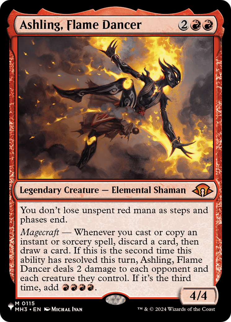 Ashling, Flame Dancer — The List — Magic: The Gathering