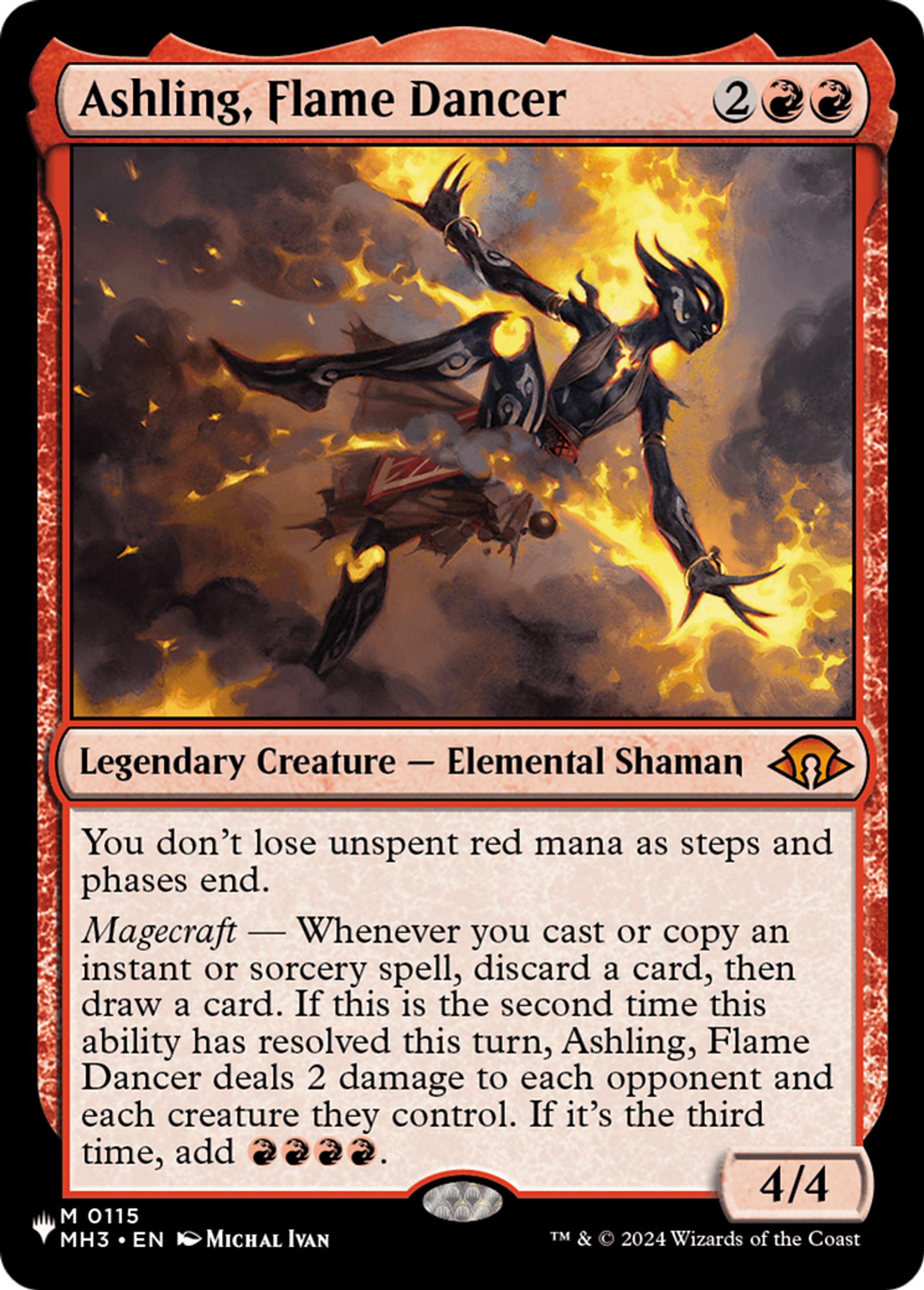 Ashling, Flame Dancer — The List — Magic: The Gathering