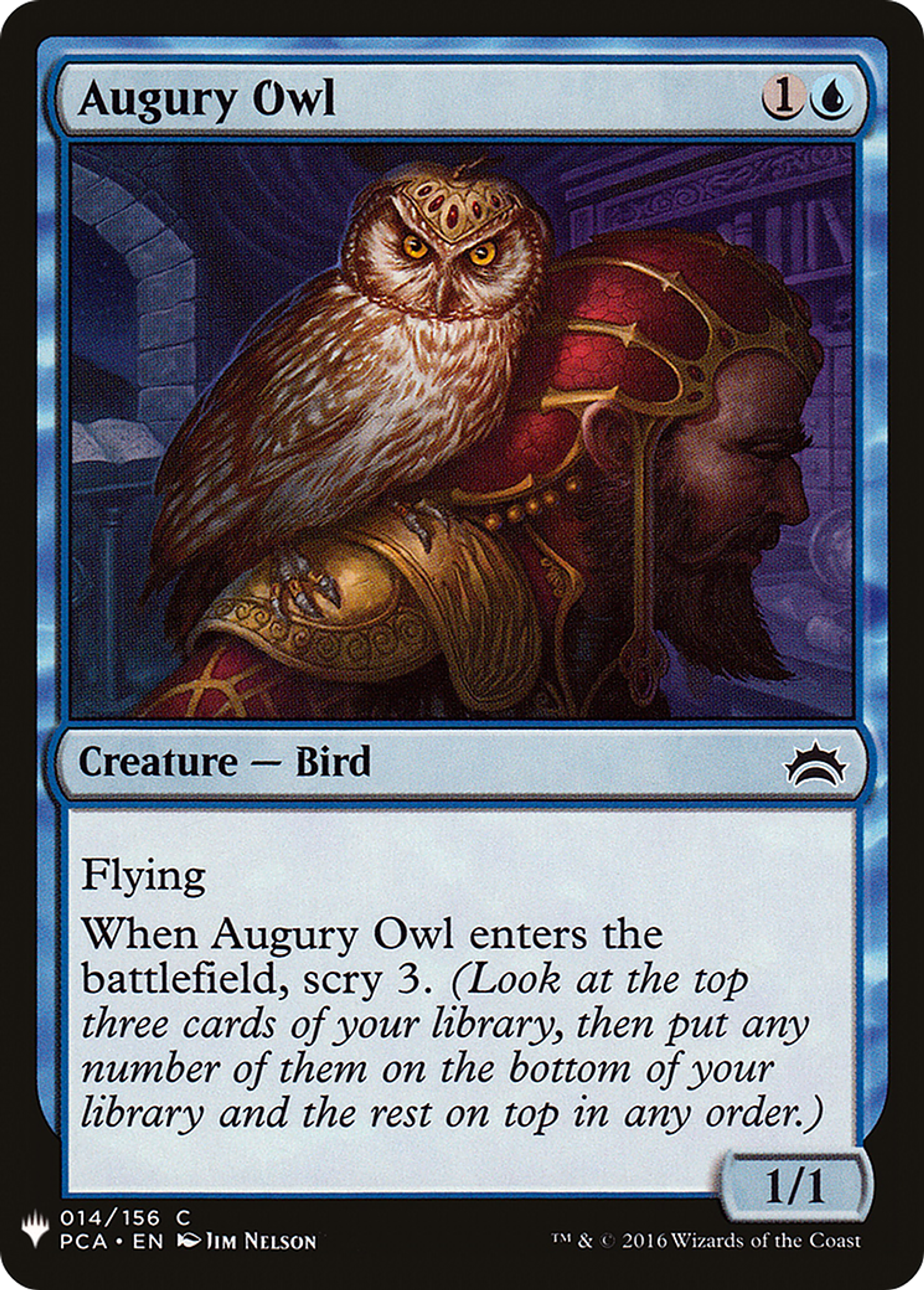 Hibou de l'augure — The List — Magic: The Gathering