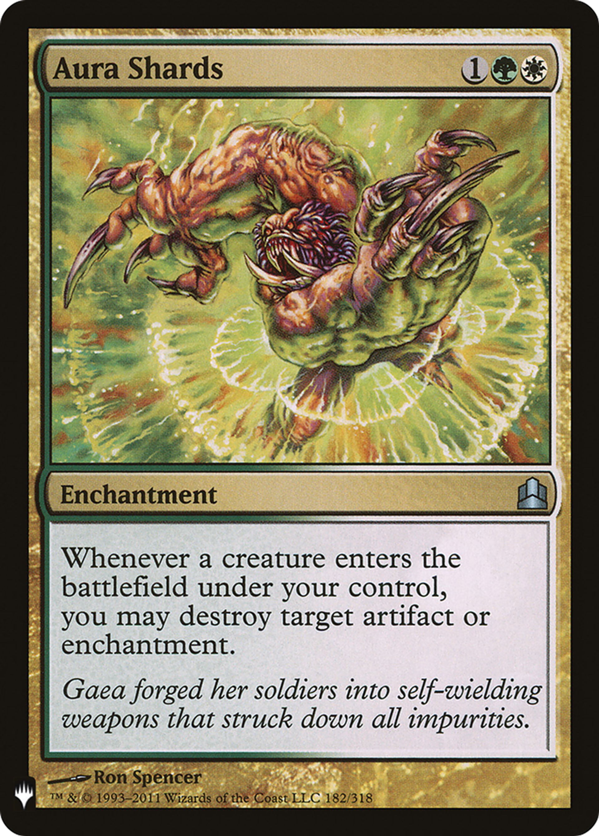 Aura Shards — The List — Magic: The Gathering
