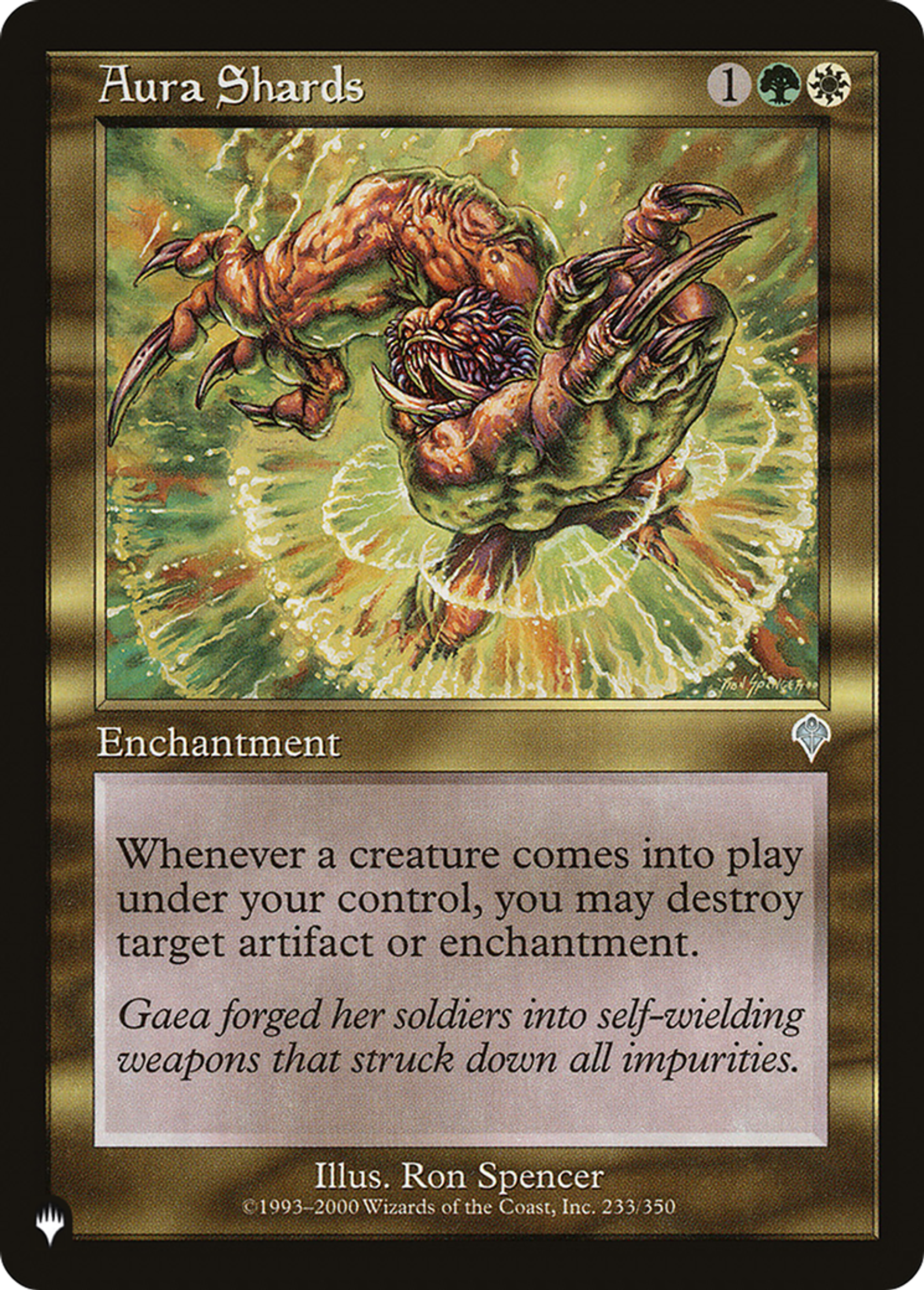 Aura Shards — The List — Magic: The Gathering