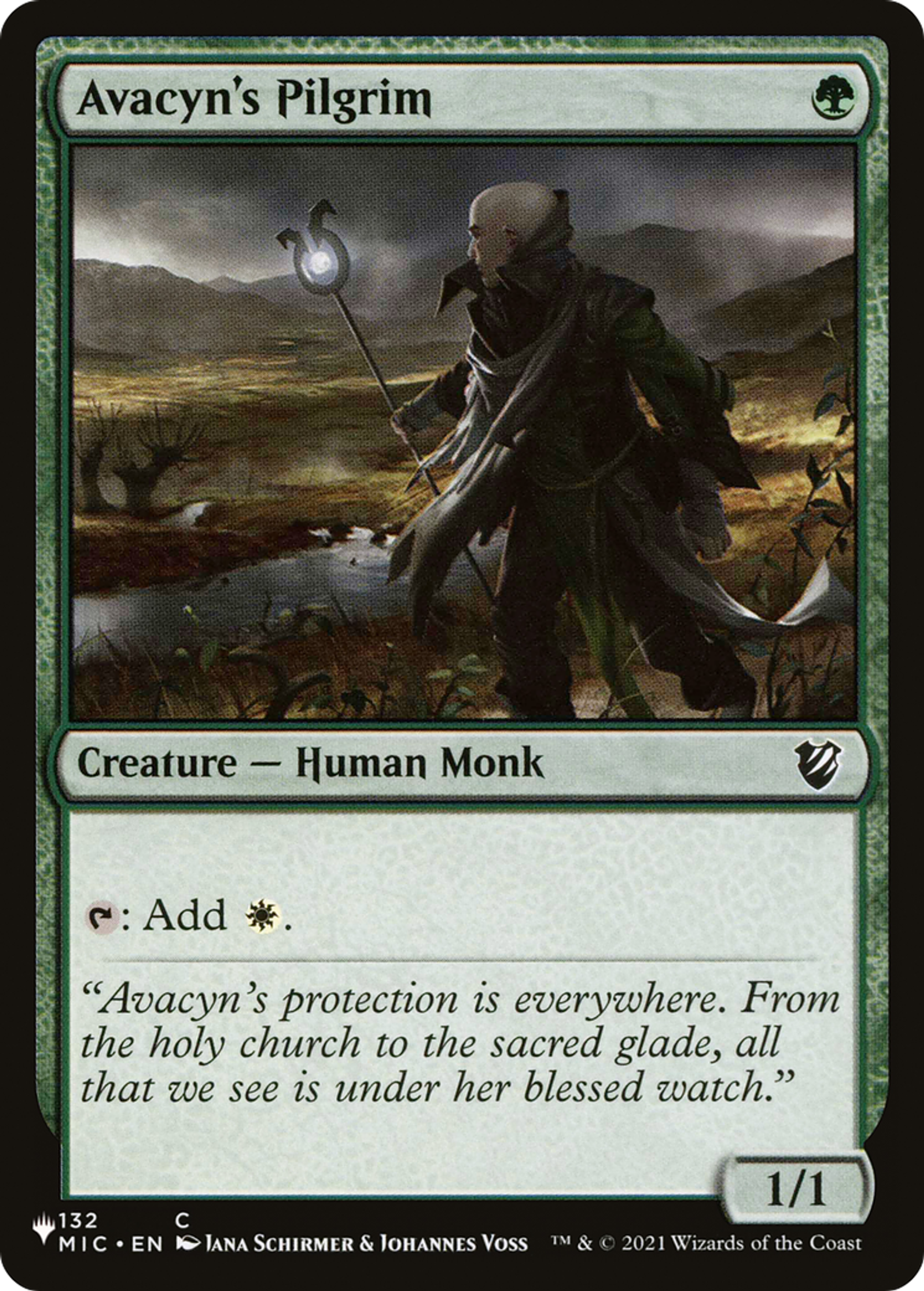 Avacyn's Pilgrim — The List — Magic: The Gathering