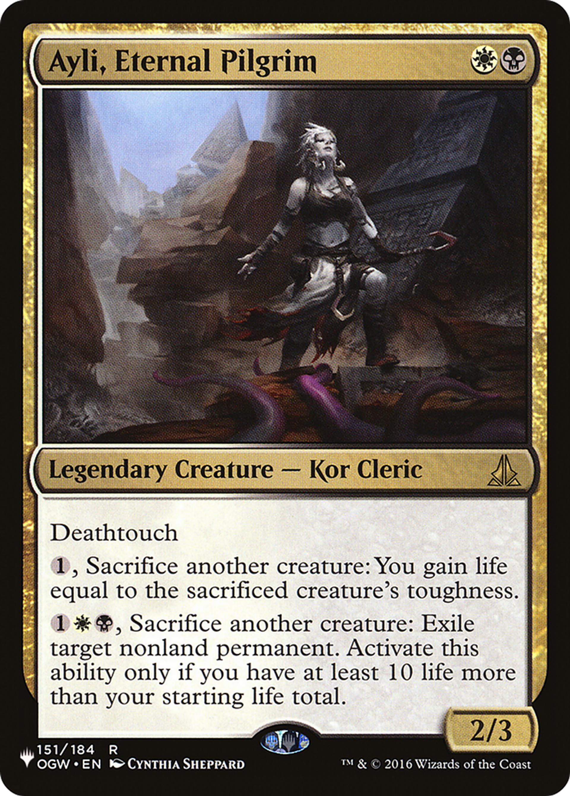 Ayli, Eternal Pilgrim — The List — Magic: The Gathering