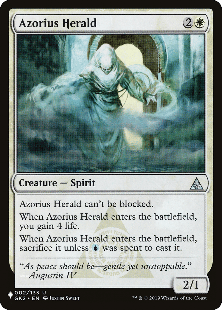 Azorius Herald — The List — Magic: The Gathering