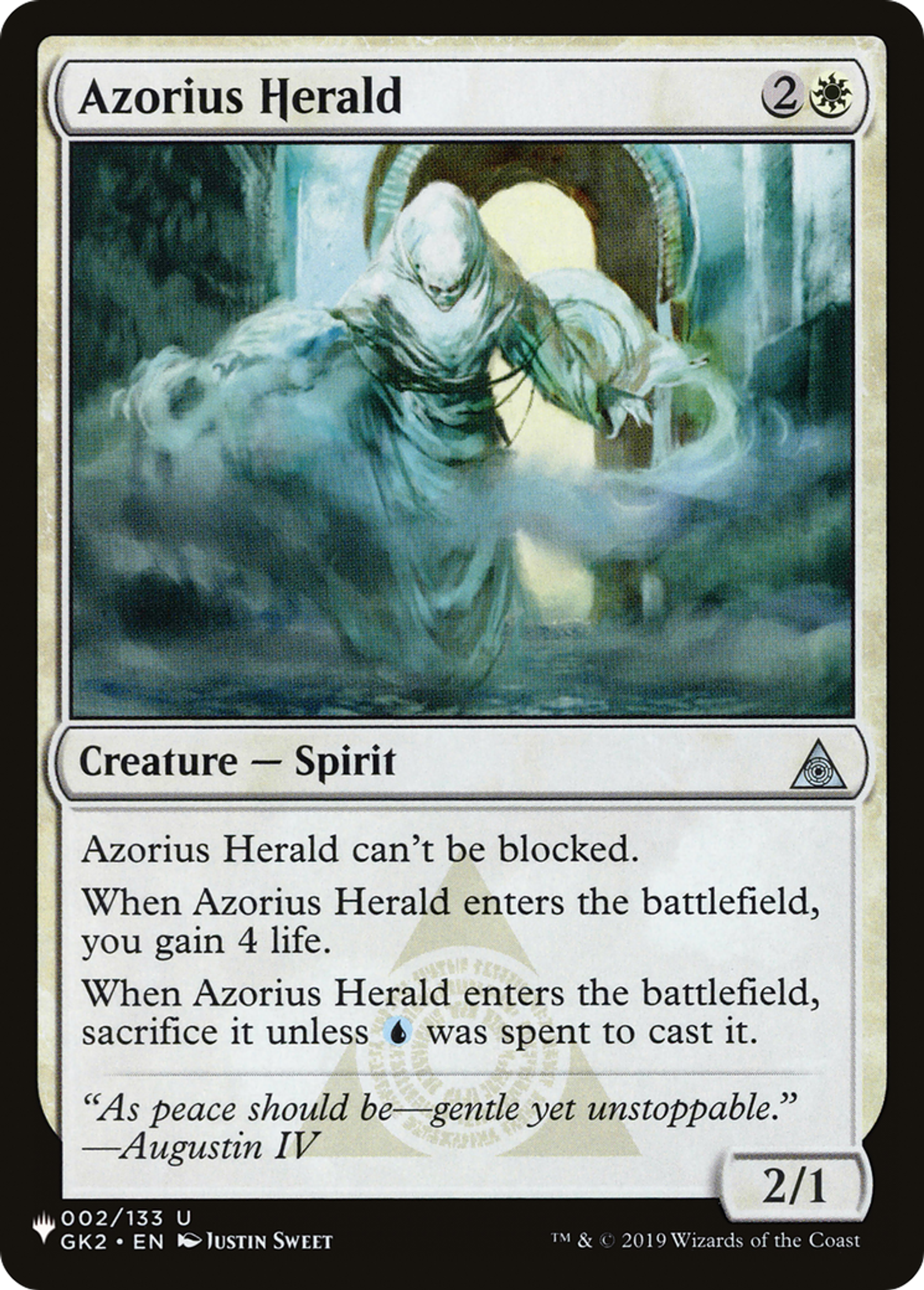 Azorius Herald — The List — Magic: The Gathering