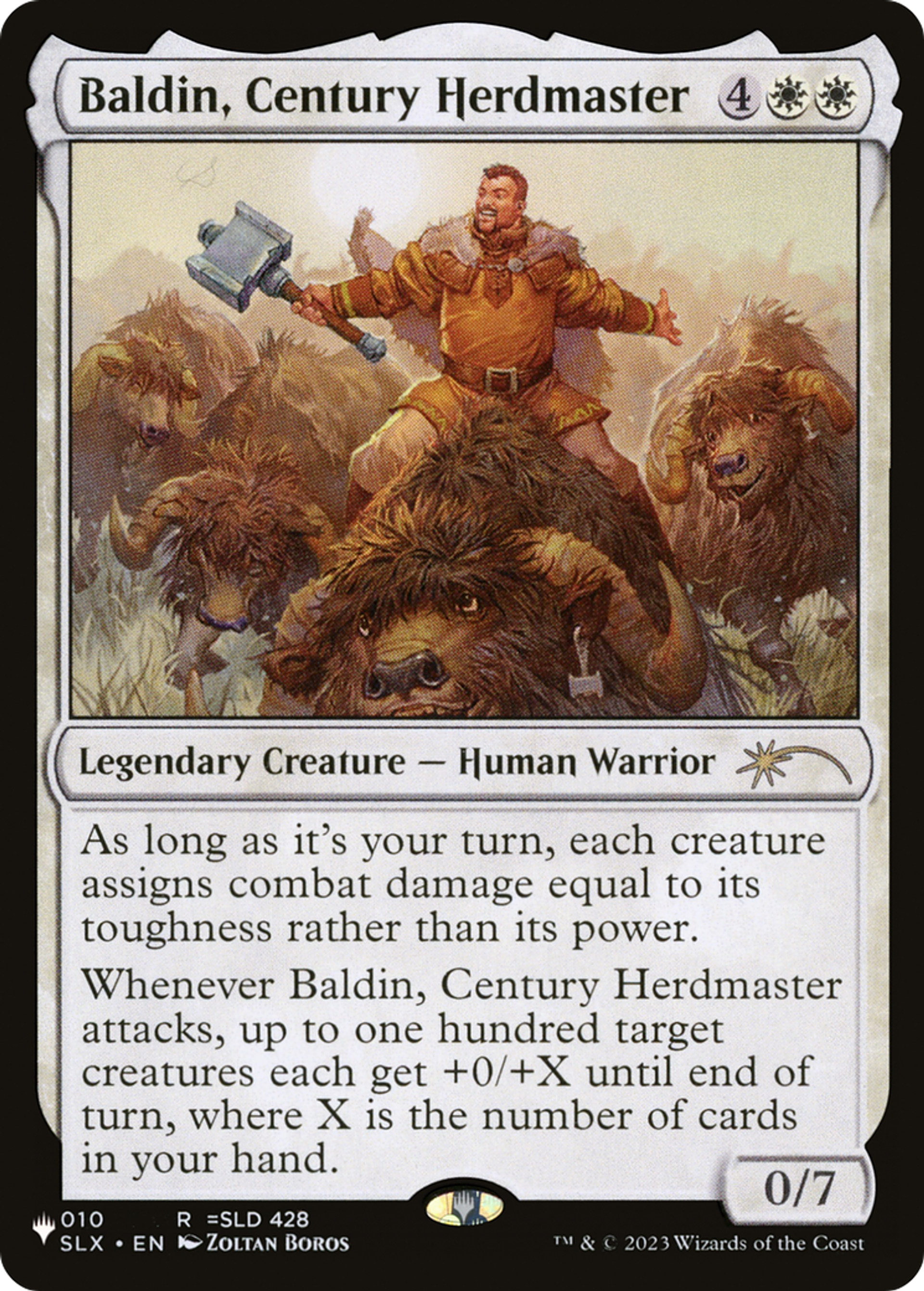 Baldin, Century Herdmaster — The List — Magic: The Gathering