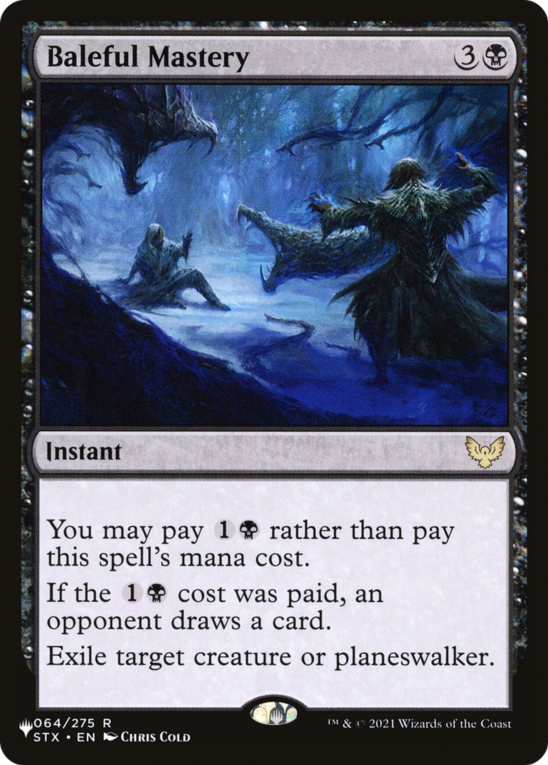 Maîtrise sinistre — The List — Magic: The Gathering