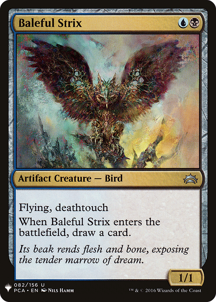 Baleful Strix — The List — Magic: The Gathering