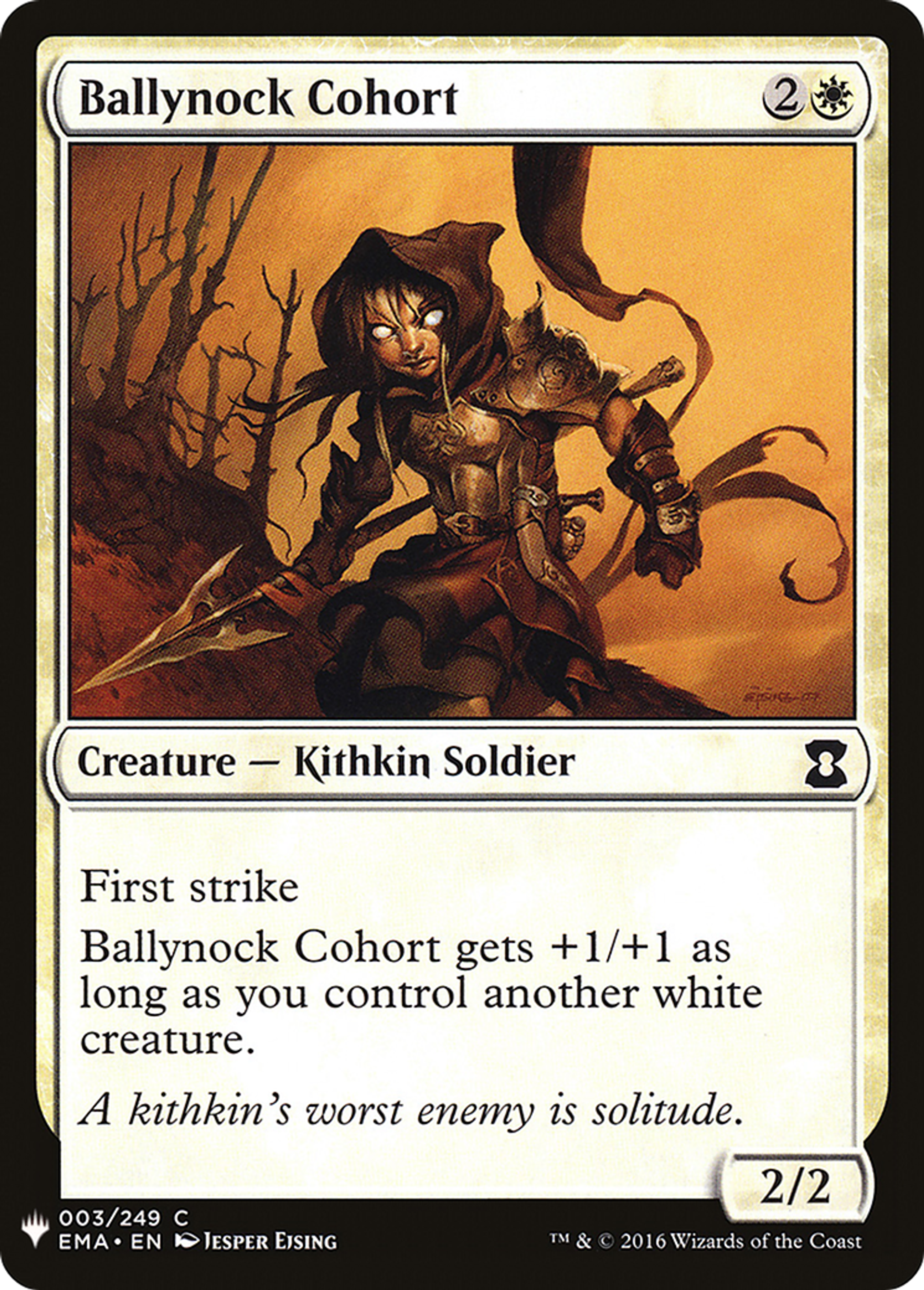 Ballynock Cohort — The List — Magic: The Gathering