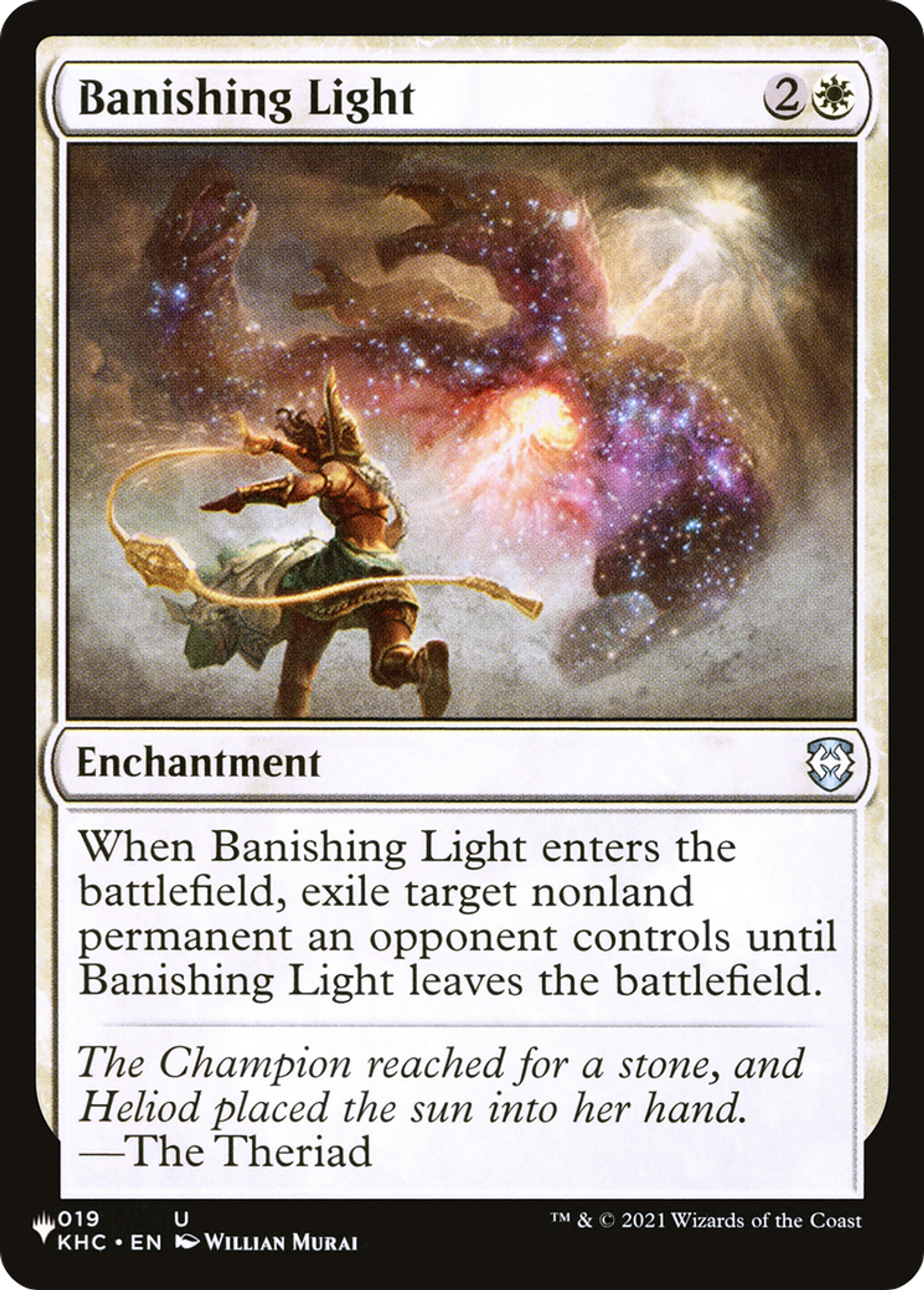 Lumière de bannissement — The List — Magic: The Gathering