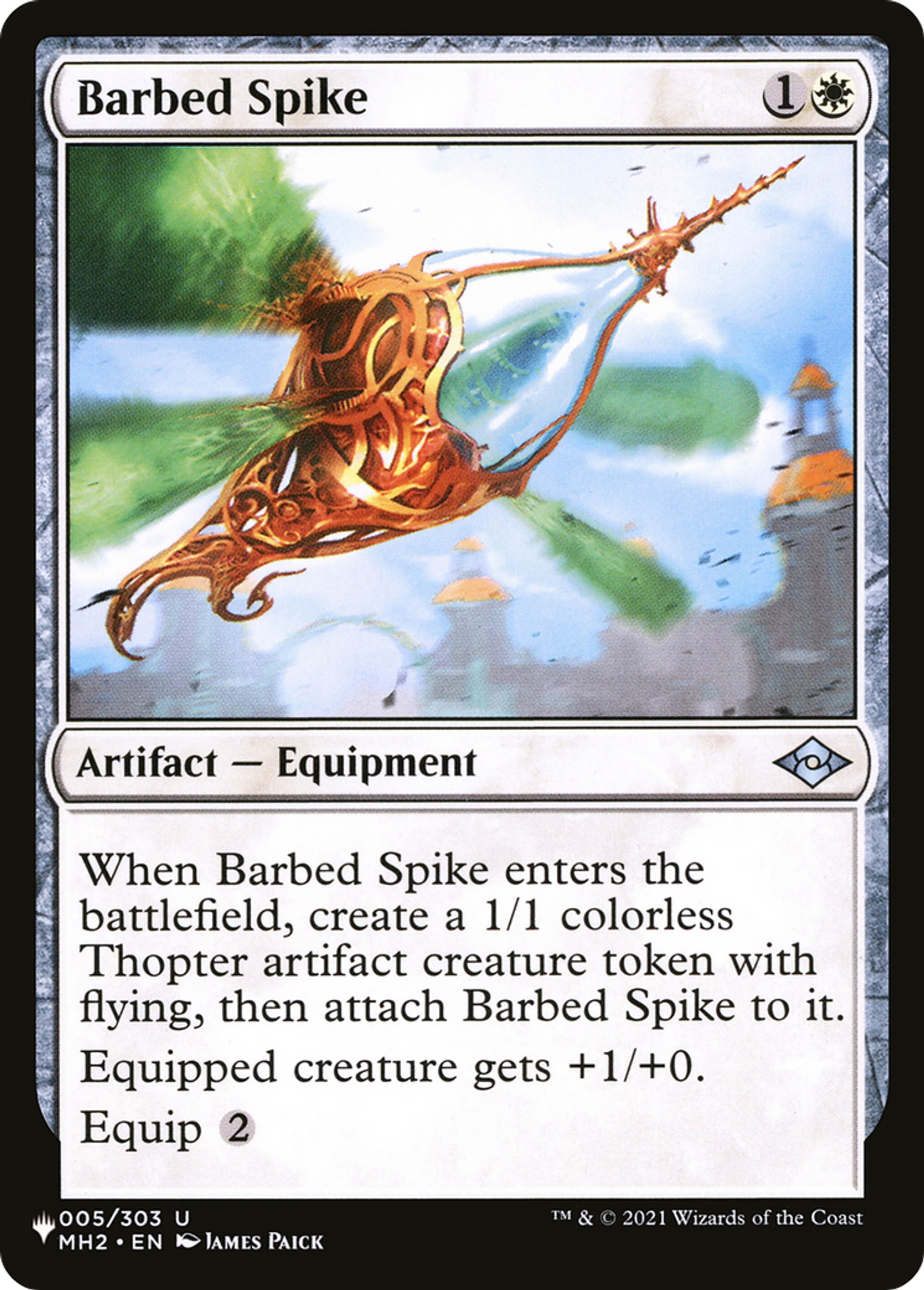 Barbed Spike — The List — Magic: The Gathering