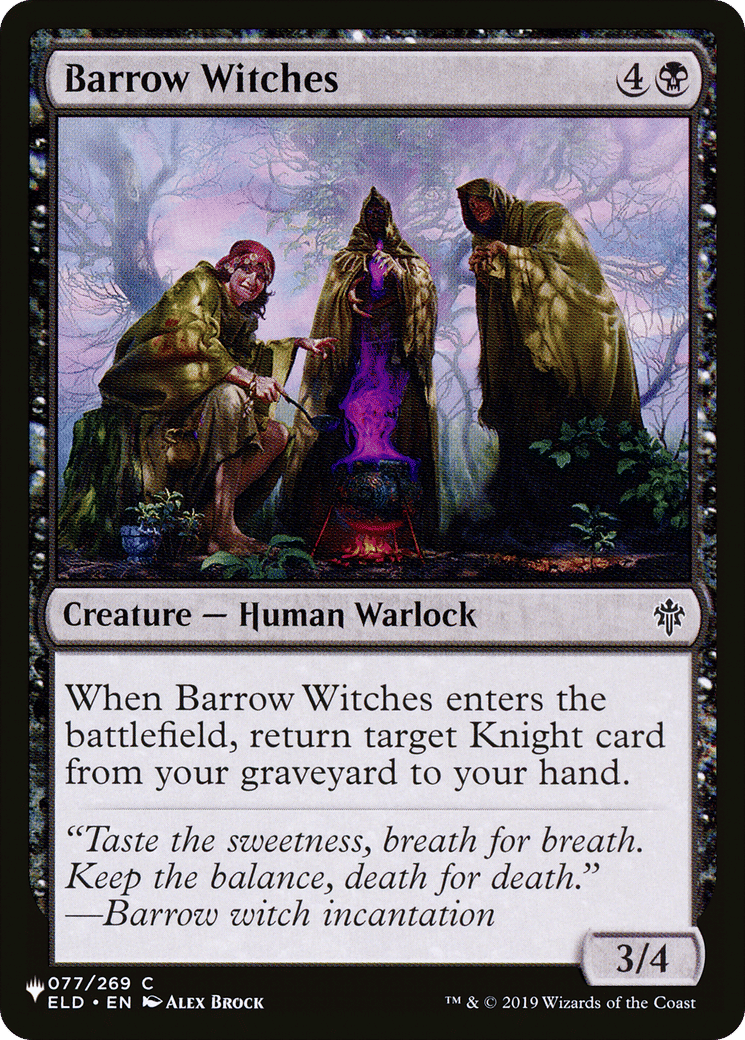 Barrow Witches — The List — Magic: The Gathering