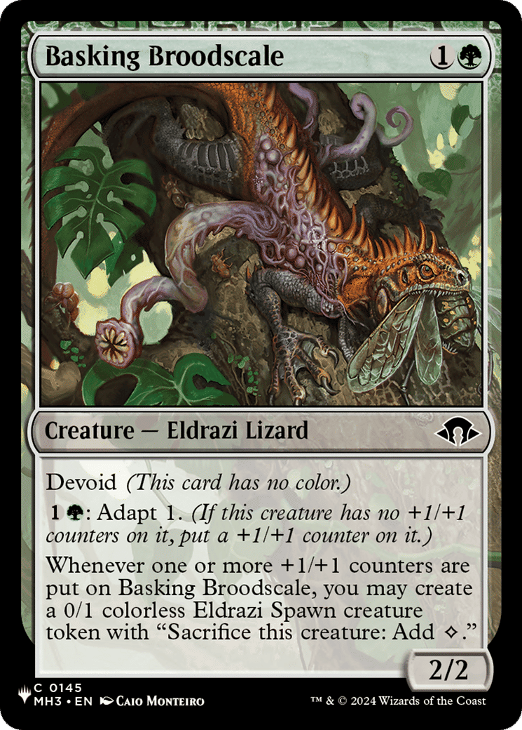 Basking Broodscale — The List — Magic: The Gathering