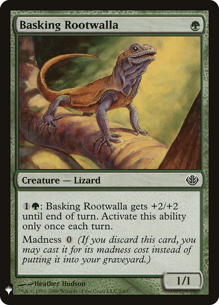 Basking Rootwalla — The List — Magic: The Gathering