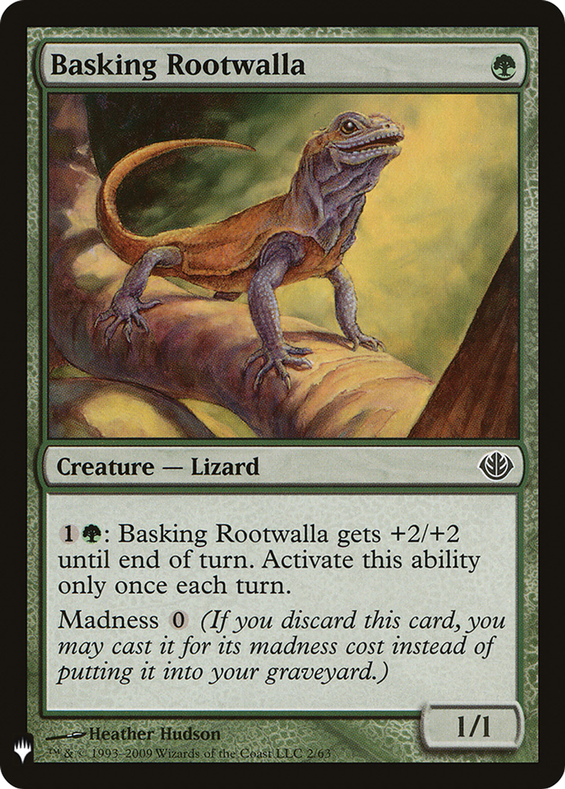 Basking Rootwalla — The List — Magic: The Gathering