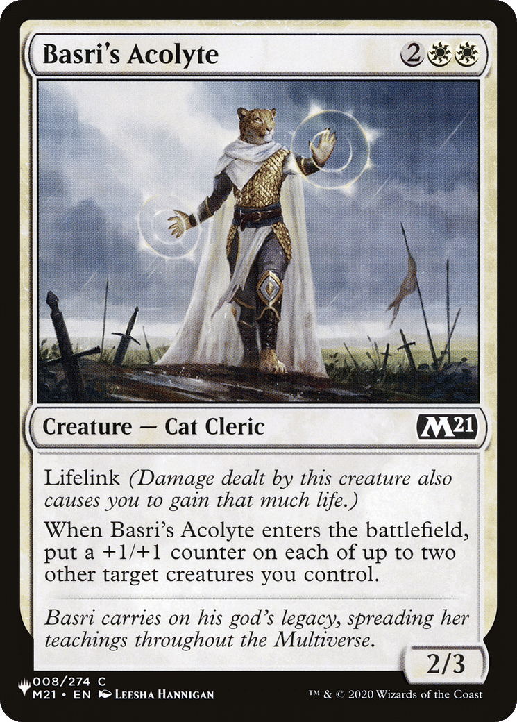 Basri's Acolyte — The List — Magic: The Gathering