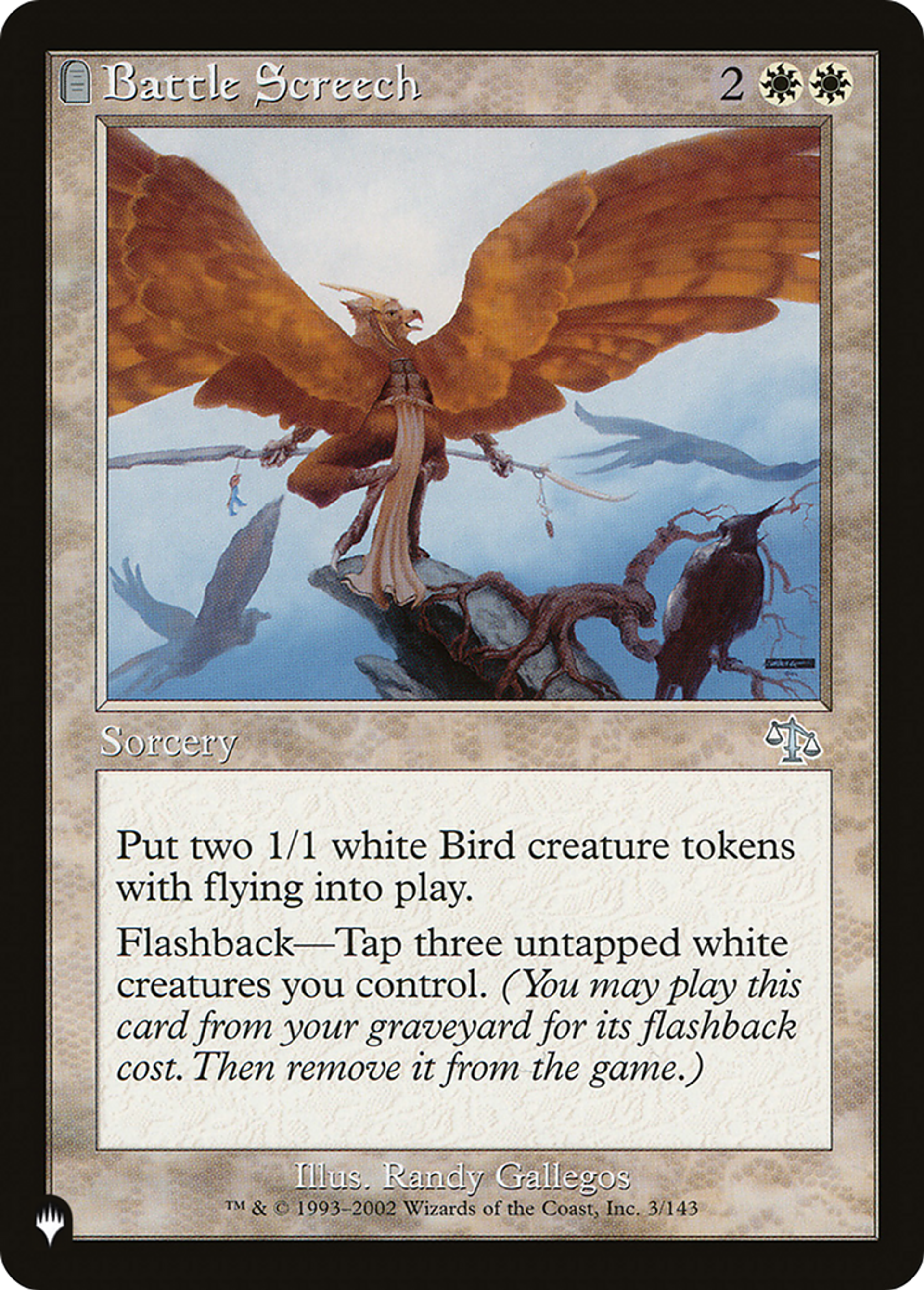 Battle Screech — The List — Magic: The Gathering