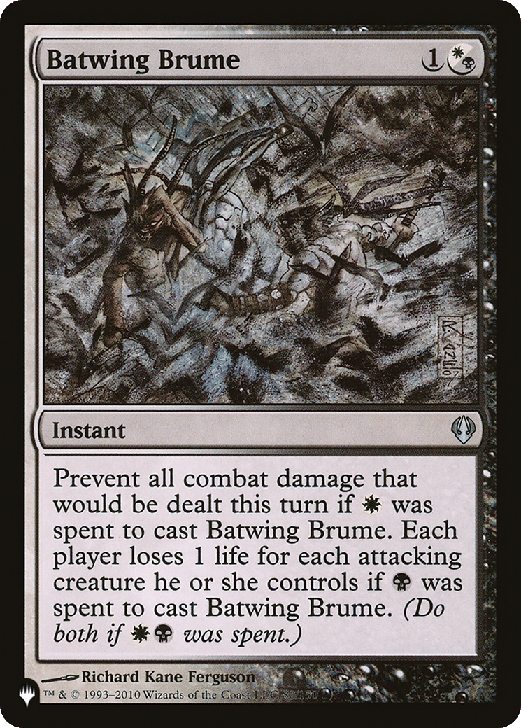 Batwing Brume — The List — Magic: The Gathering